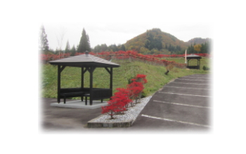 角館霊園・東屋